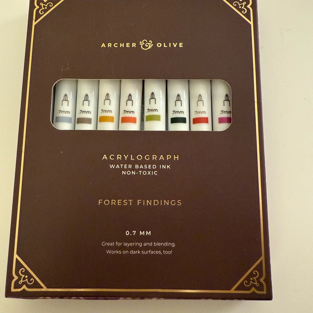 Archer & Olive Acrylograph Pen Set